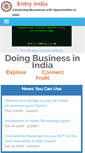 Mobile Screenshot of entryindia.com